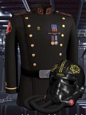 Uniform of LT Matt Brass
