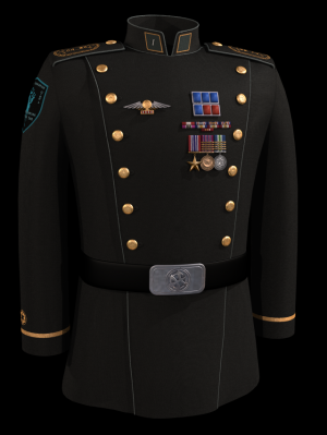 Uniform of CPT Ibram Gaunt