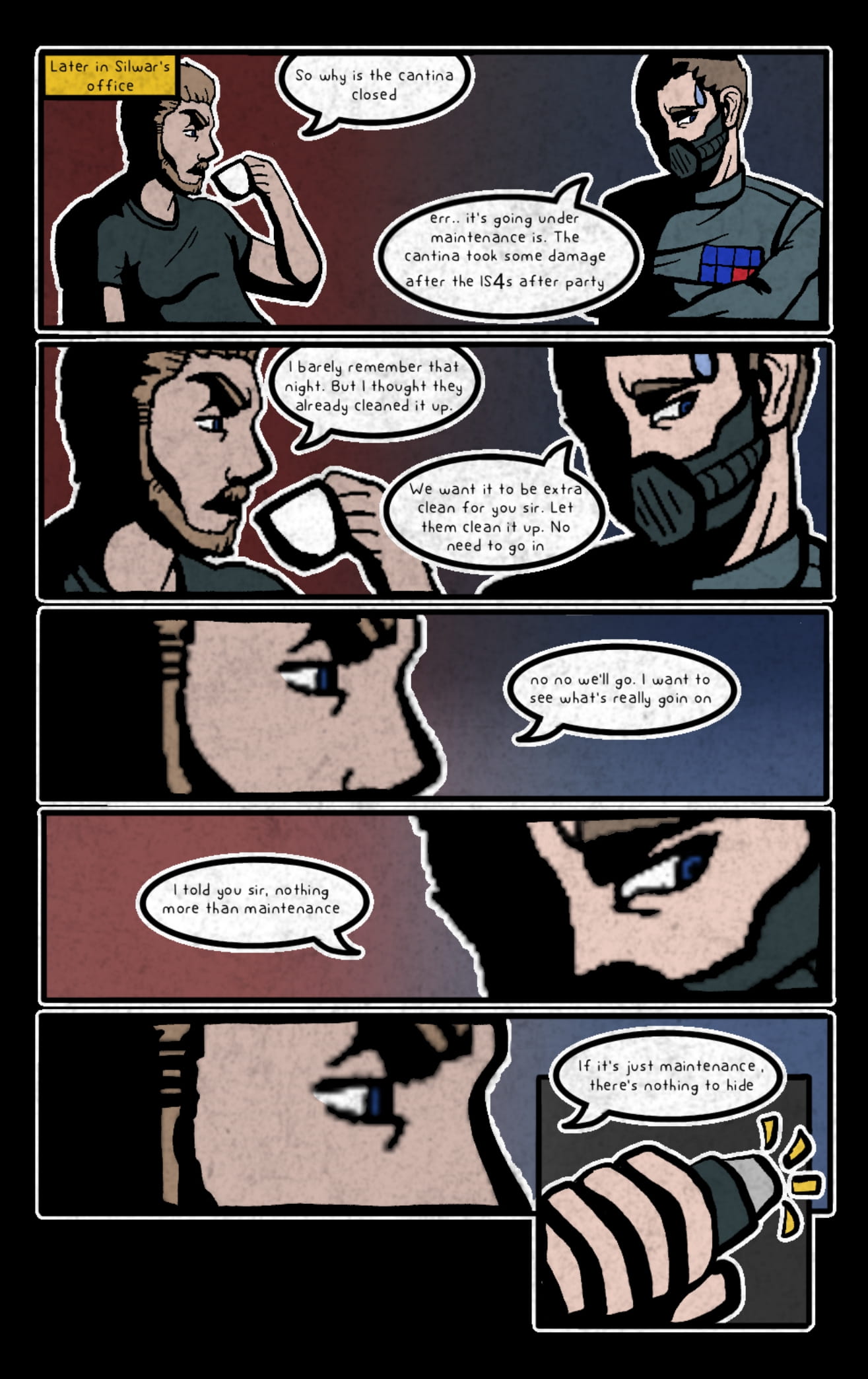 Page 4 of the 'Father's Day Special' comic, available on the EH Wiki.