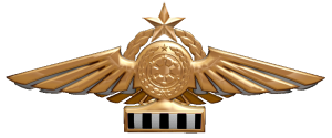 TIE Corps Imperial Pilot Flight Wings - 
                21st Echelon