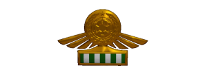 TIE Corps Imperial Pilot Flight Wings - 
                4th Echelon