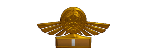 TIE Corps Imperial Pilot Flight Wings - 
                5th Echelon