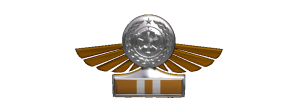 TIE Corps Imperial Pilot Flight Wings - 
                6th Echelon