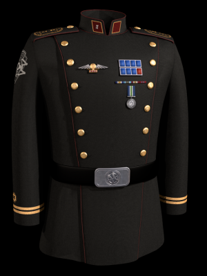 Uniform of MAJ RedTaz