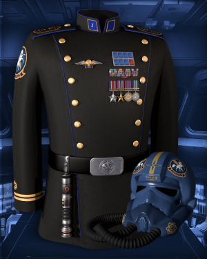 Uniform of MAJ Kalve Ryder