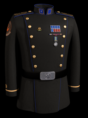 Uniform of COL Jeron Darkonis Astoris