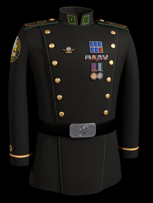 Uniform of CM Calvin Phrick
