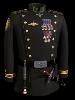 Uniform of COL TheBlackxRanger