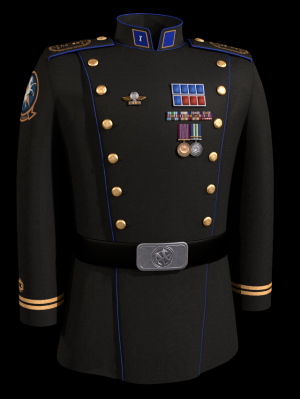 Uniform of COL Mordred