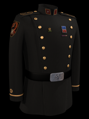Uniform of LT Clevin