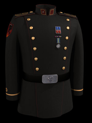 Uniform of LT Ike  Feral