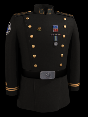 Uniform of LT Nathan Cole